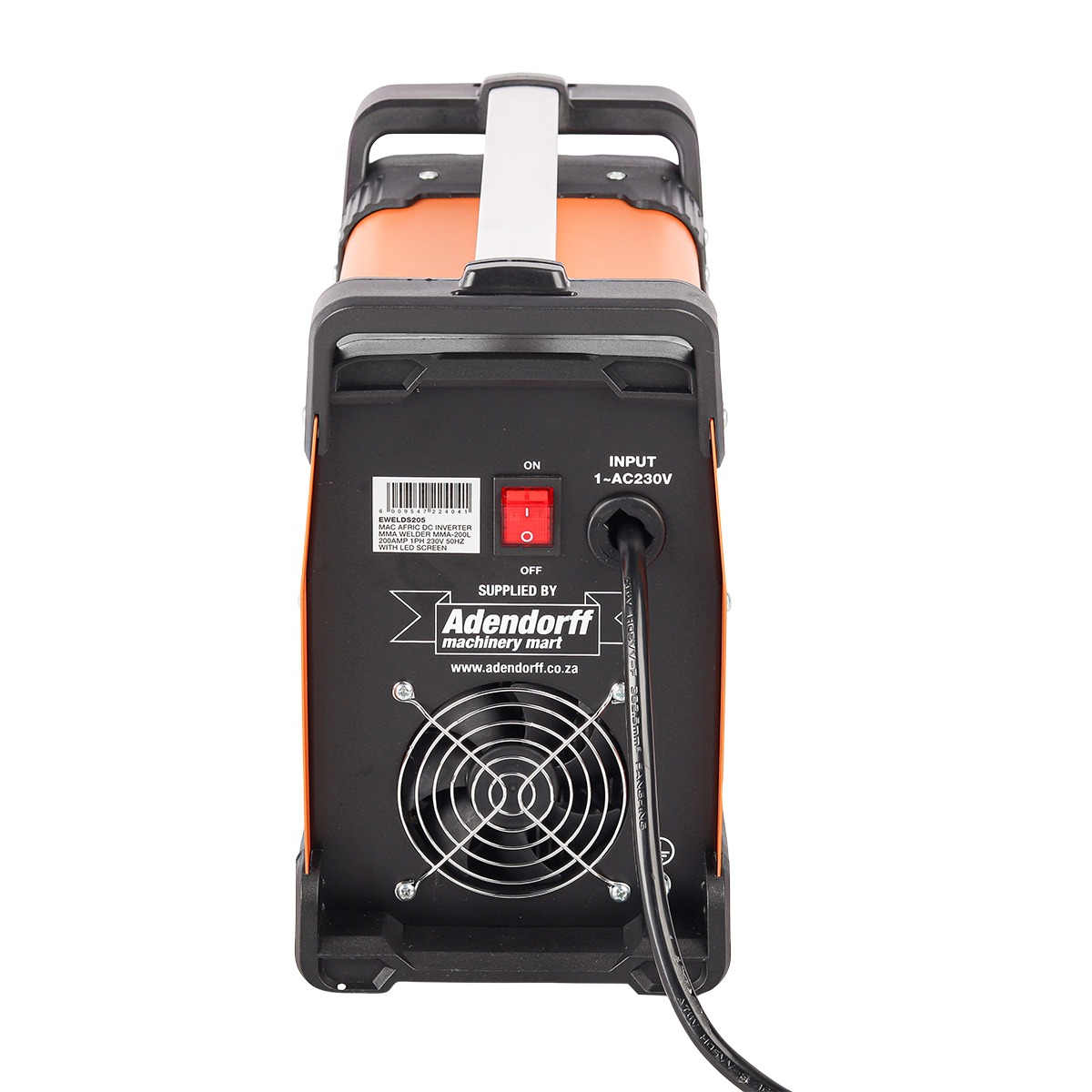 MAC AFRIC 200A 230V DCC Inverter MMA Welder - Image 3