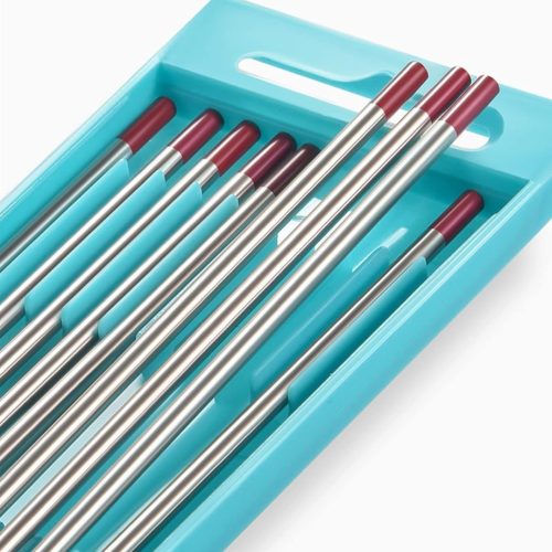 MAC AFRIC RED TIG Welding Tungsten Electrodes 2% Thoriated 2.4 MM (10 Pack)