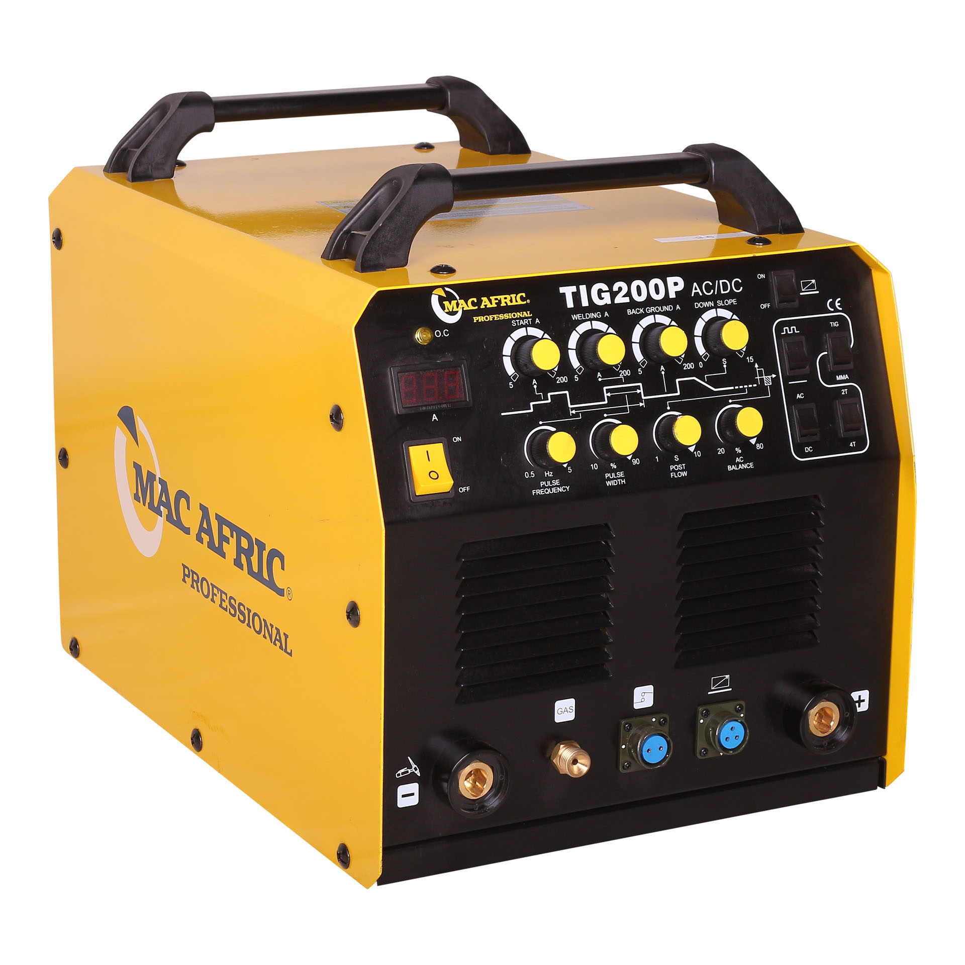 MAC AFRIC Professional 200P AC/DC MMA/TIG Welder