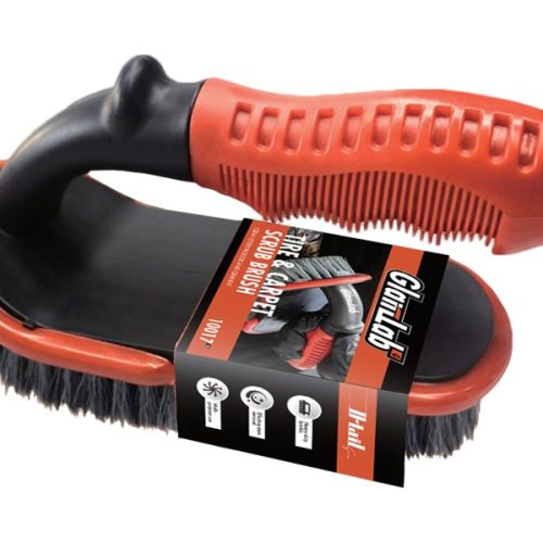 GLANZLAB Tire & Carpet Brush