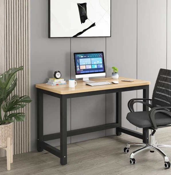 Creative Deco HOME-DESK Study Table – Brown - Image 2