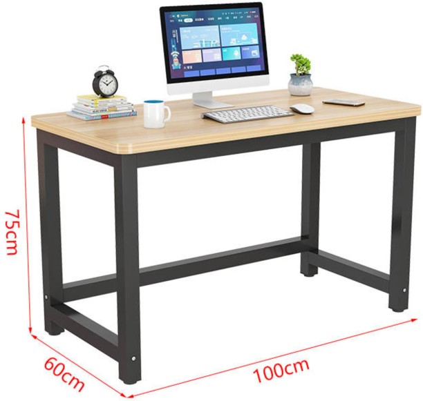 Creative Deco HOME-DESK Study Table – Brown - Image 4
