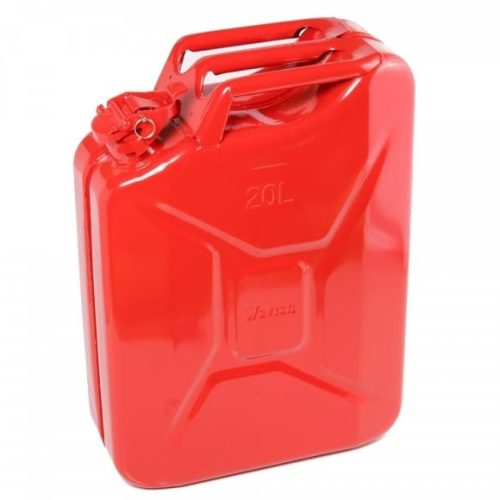 MAC AFRIC 20 Litre Jerry Can - Red - 0.8 mm Wall Thickness