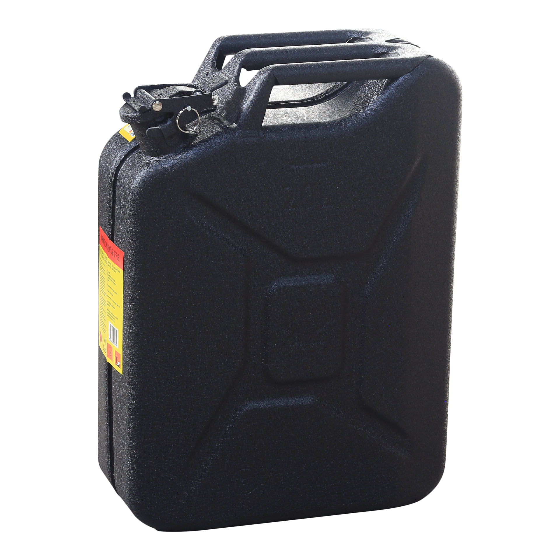 MAC AFRIC Matt Black Metal 20 Litre Jerry Can 0.8 mm
