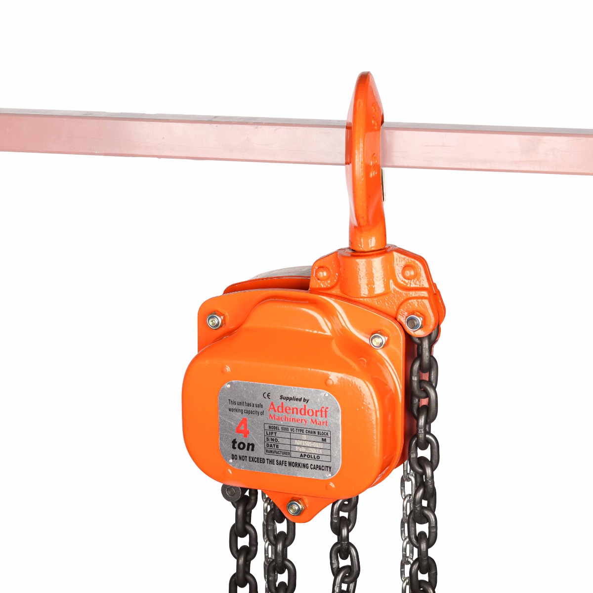MAC AFRIC Model 5000 VC-Type Chain Block - 3m Chain - Image 2