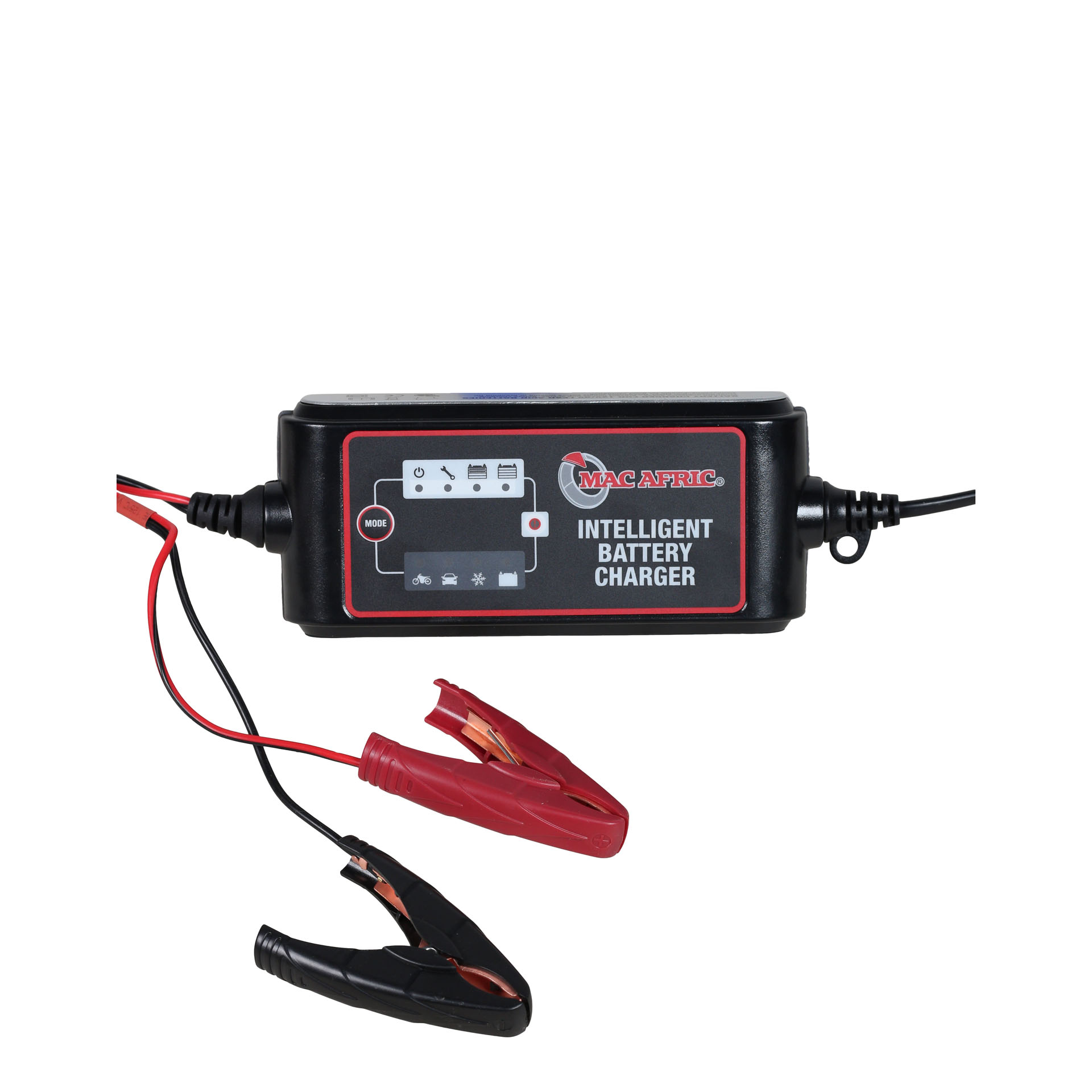 MAC AFRIC DC 6V/12V 4A Intelligent Battery Charger - Image 2