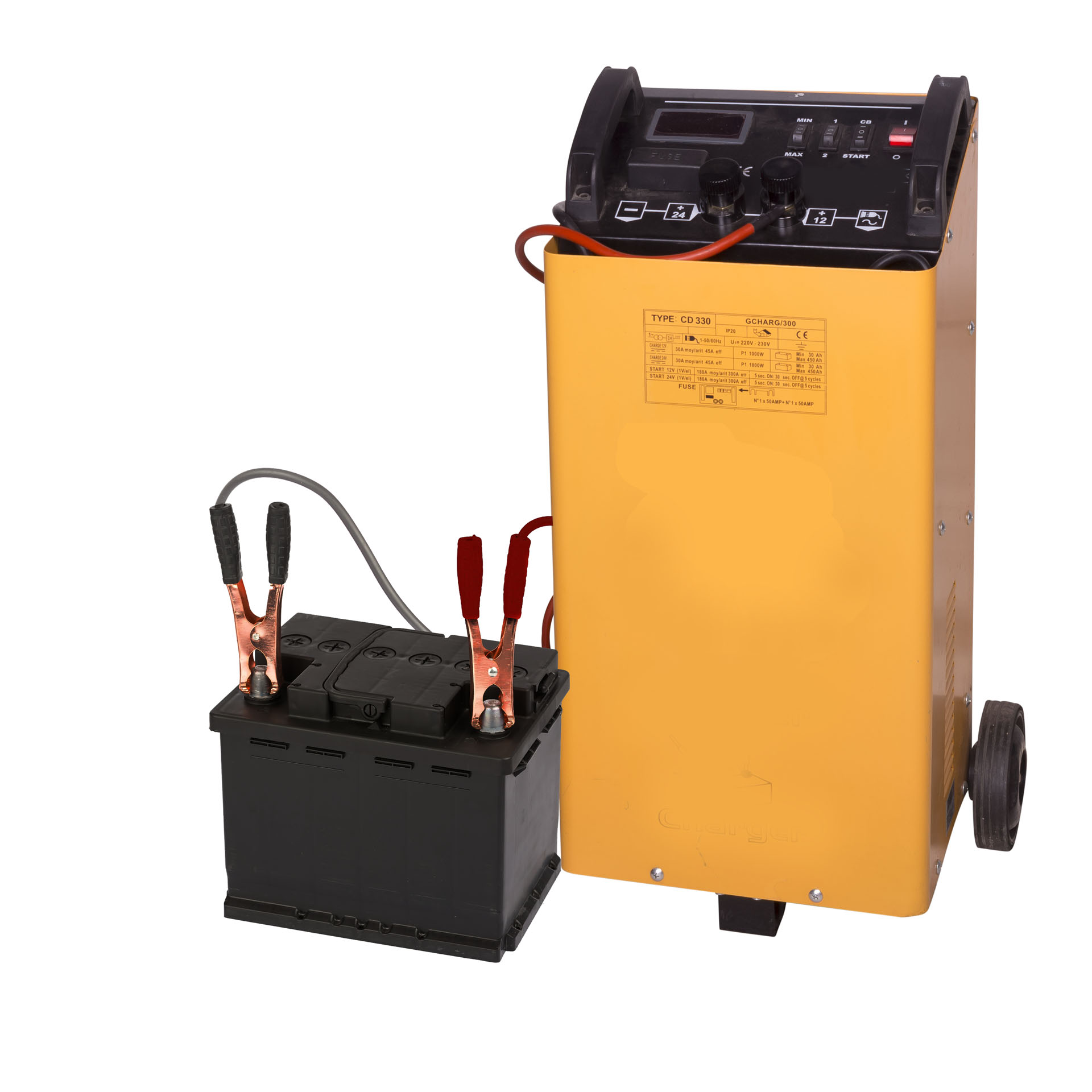 MAC AFRIC CD 630 12/24 V Battery Booster/Charger - Image 2
