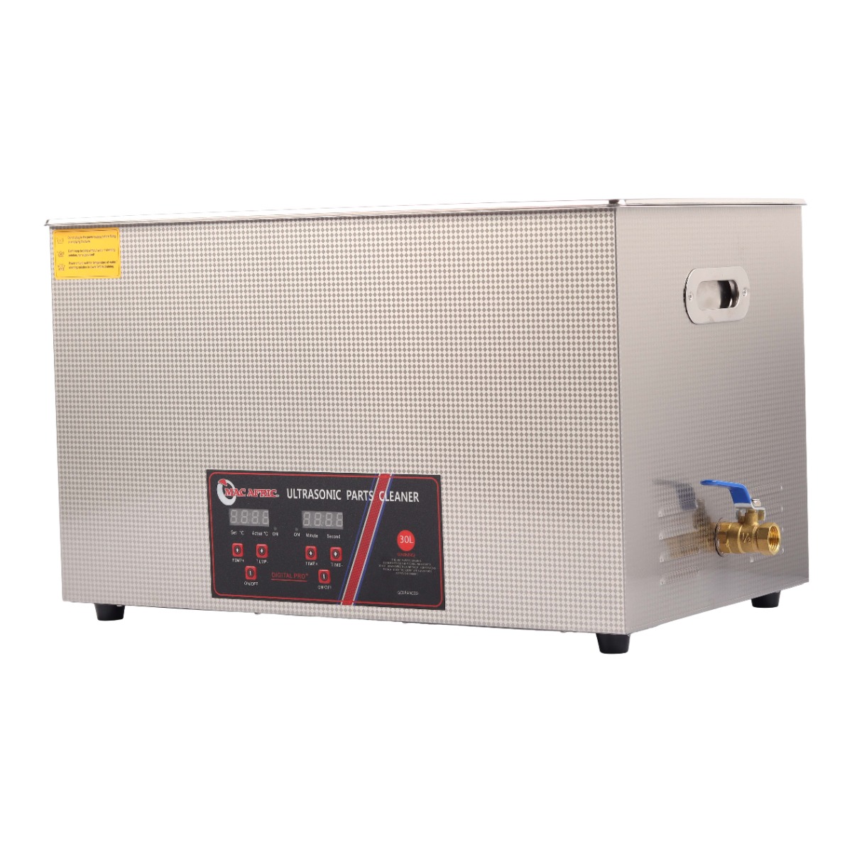 MAC AFRIC 30L Ultrasonic Parts Cleaner