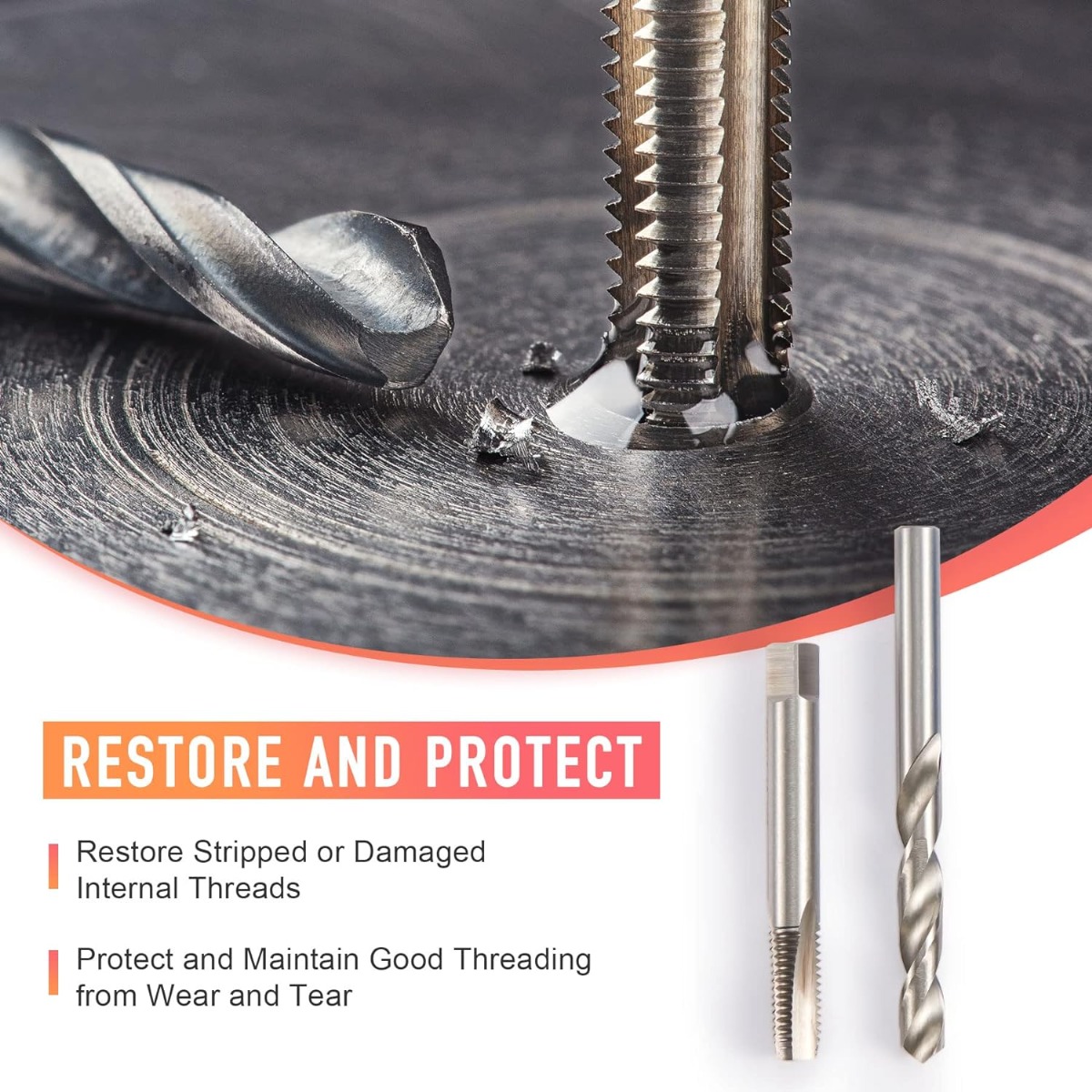 MAC AFRIC 131 pce Metric Helicoil Thread Repair Kit - Image 3