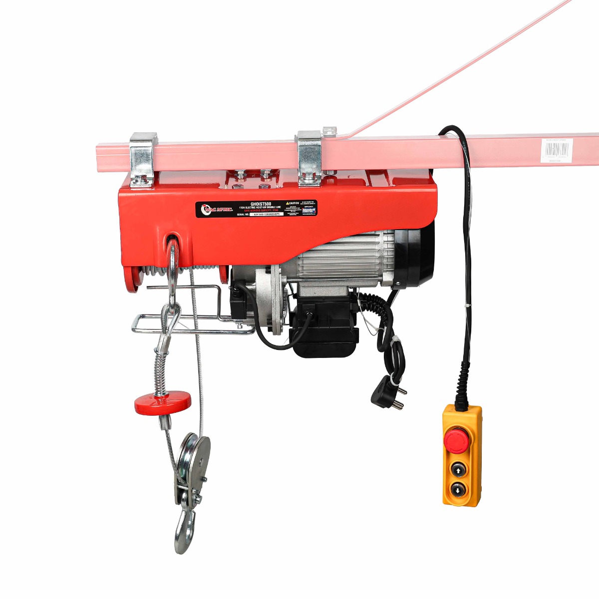 MAC AFRIC PA1000D Electric Cable Hoist 500/1000kg - Image 2