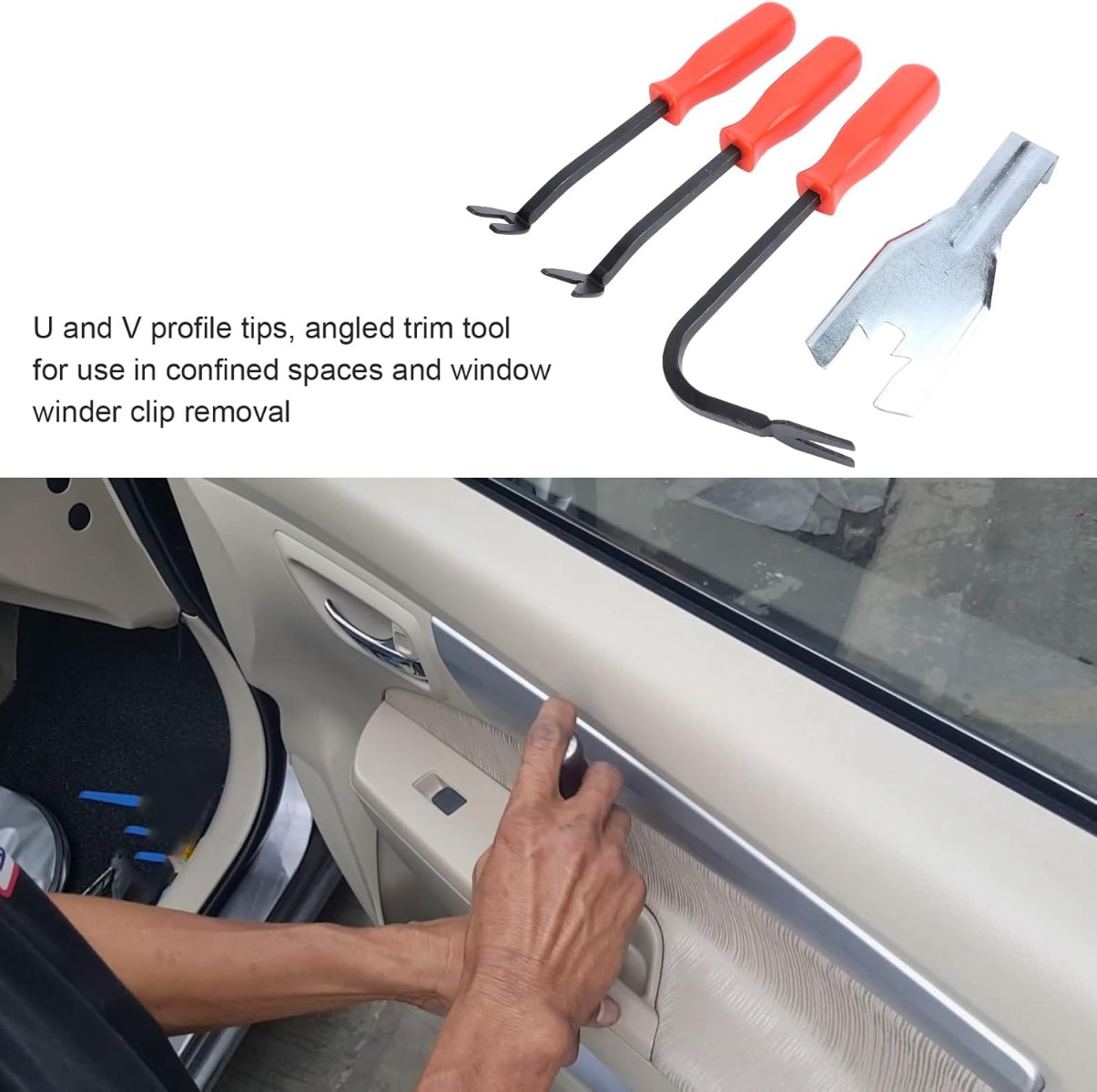MAC AFRIC 4pc Automotive Trim Removal Tool Kit - Image 4
