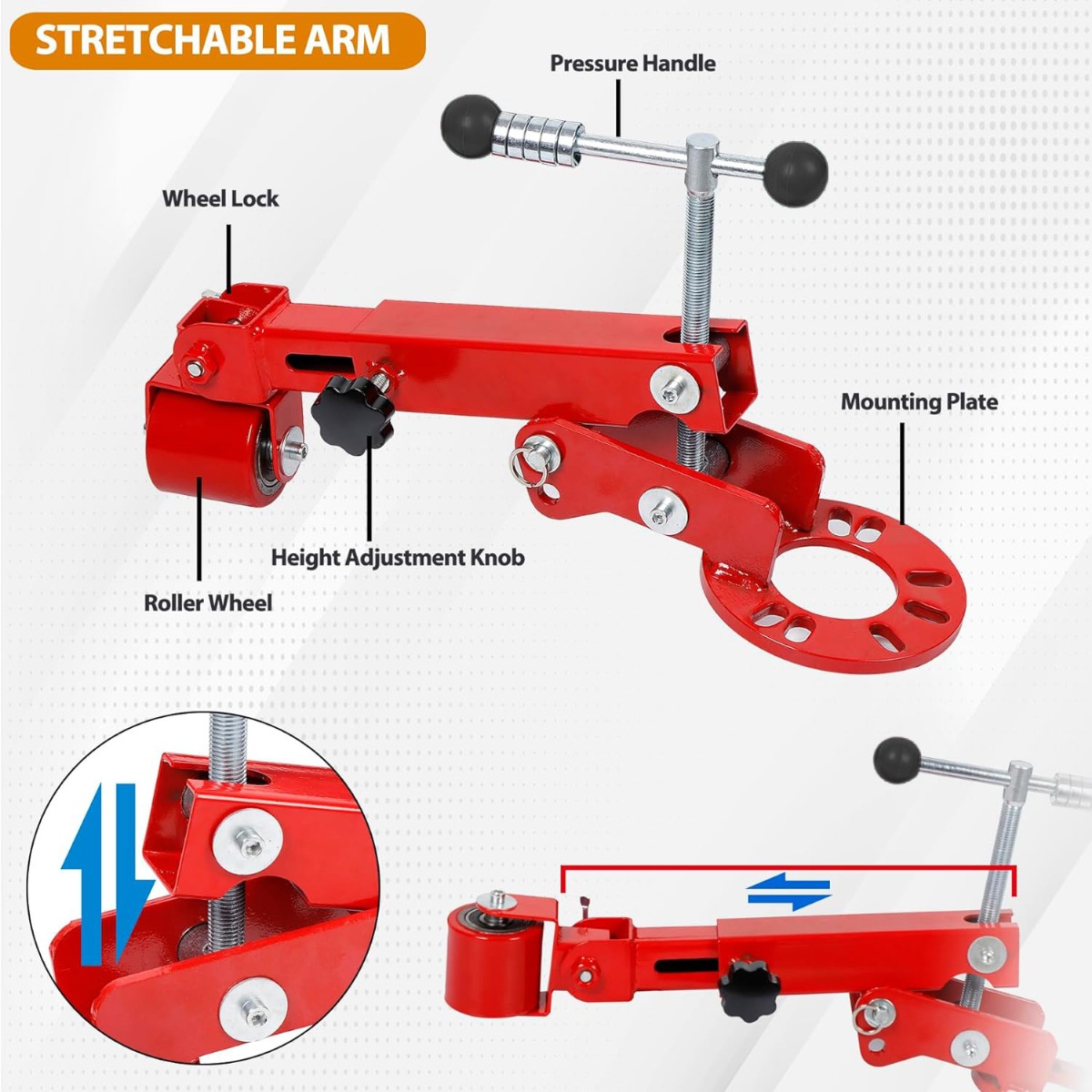 MAC AFRIC Professional Fender Roller Kit - Image 8