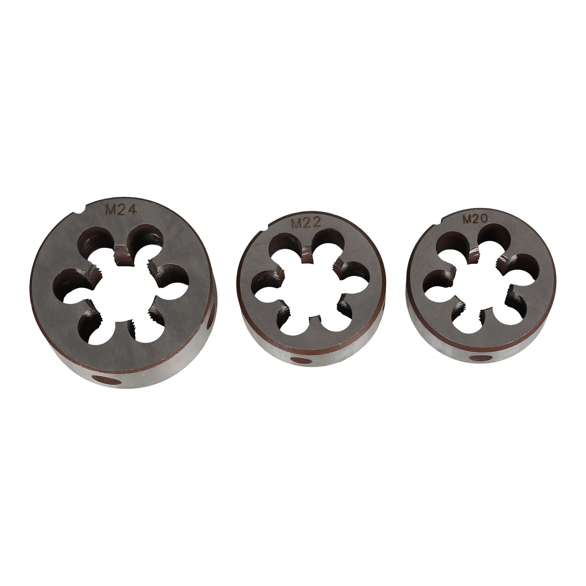 MAC AFRIC 3pcs Set of Threading Rod Dies for Electric Pipe Threader