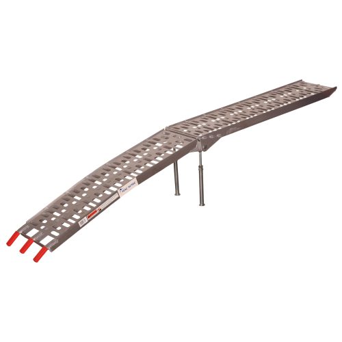 MAC AFRIC Aluminium Fold-able Ramp with Support Legs (Pair) (226 CM)