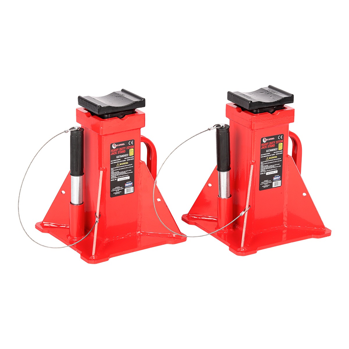 MAC AFRIC Heavy Duty 22 Ton Jack Stand Per Pair