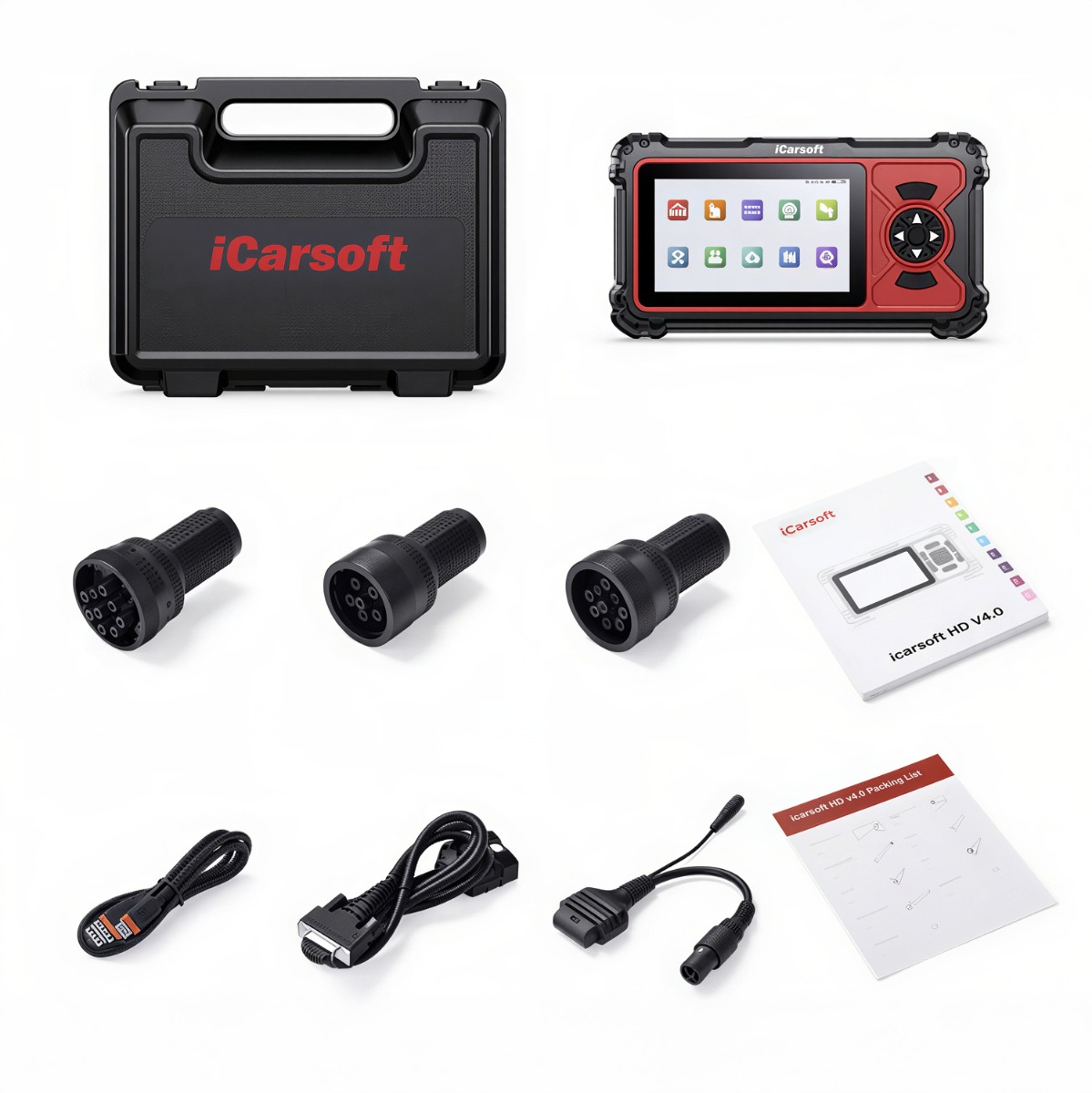 ICARSOFT HD V4.0 5 Inch Display Diagnostic Tool - Image 5