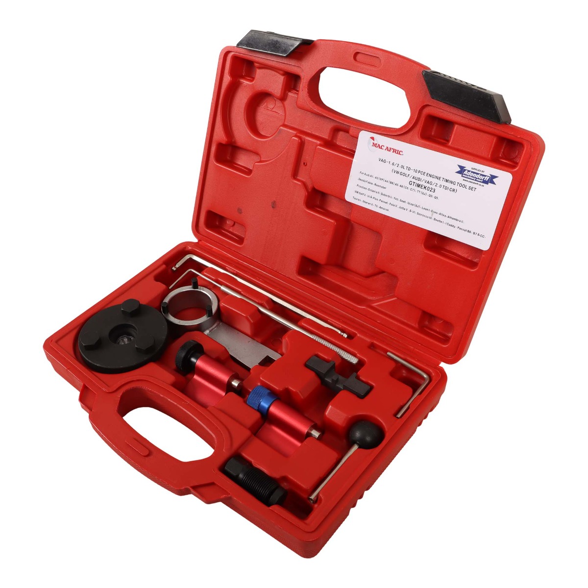 MAC AFRIC 10-Piece Engine Timing Tool Set for VAG 1.6/2.0L TD (VW Golf, Audi) - Image 3