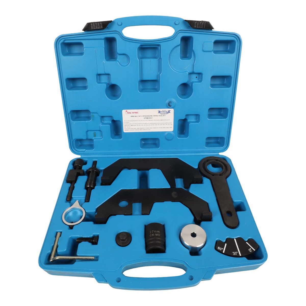 BMW N62/N73 12PCE ENGINE TIMING TOOL KIT