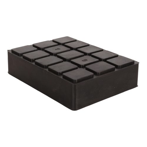 MAC AFRIC Car Lift Rubber Blocks - 160x120x35 mm