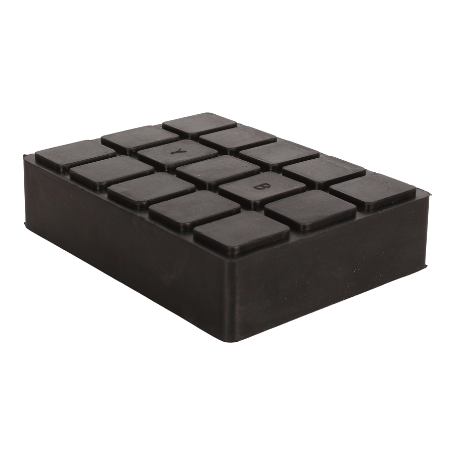 MAC AFRIC Car Lift Rubber Blocks - 160x120x35 mm