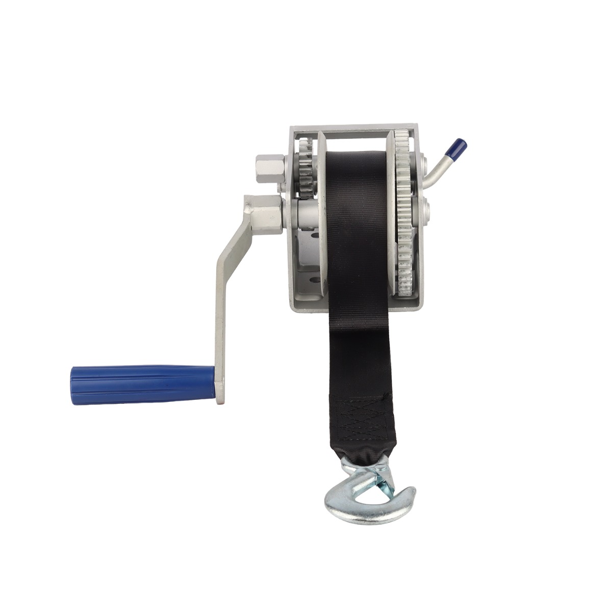 MAC AFRIC 1000kg Dacromet Hand Winch with Nylon Strap 50mm x 7m - Image 3