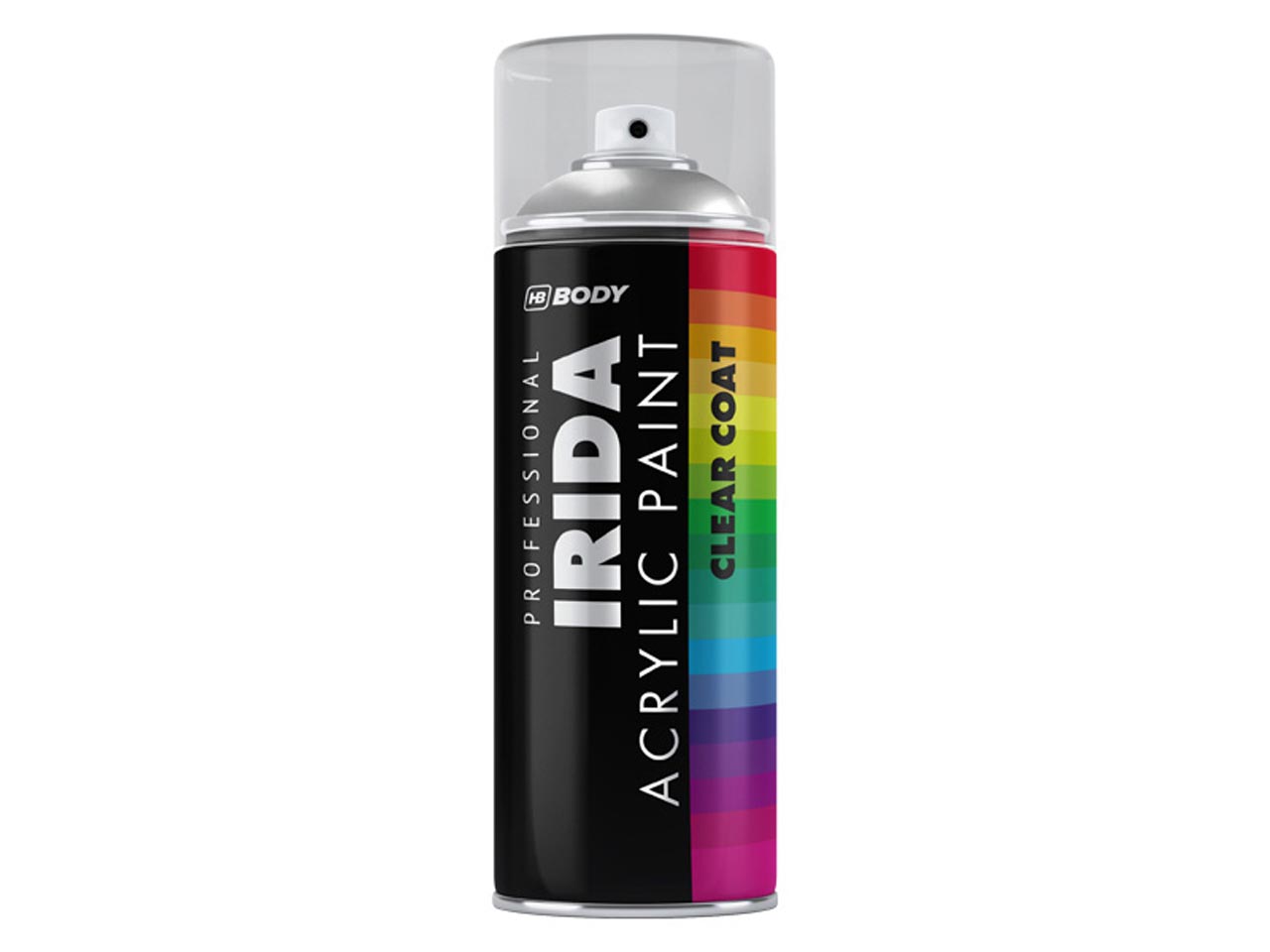 HB BODY Professional Irida Acrylic Spray Clearcoat, 400ml Aerosol