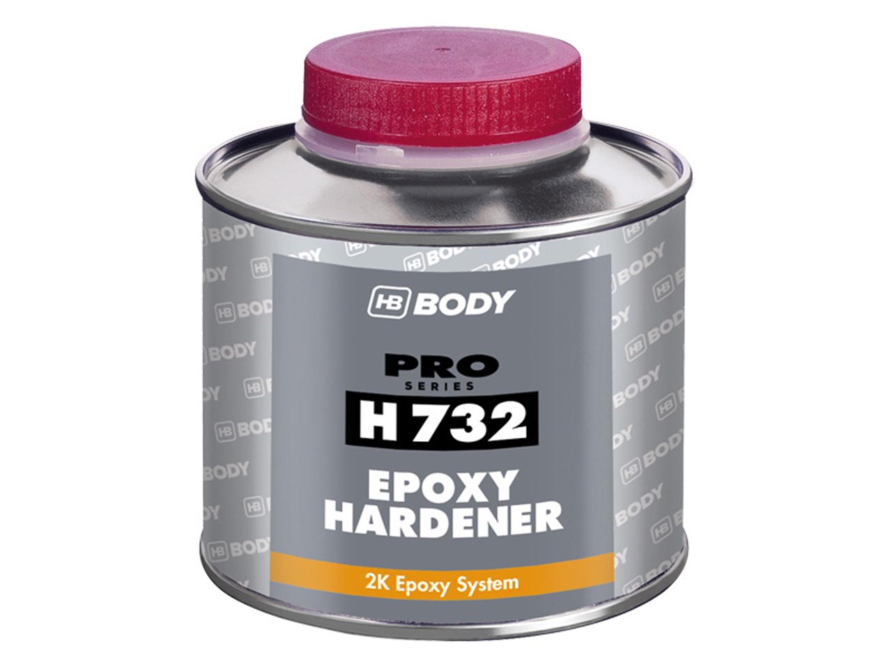 HB BODY Body Pro H 732 Epoxy Hardener, Transparent, 250ml