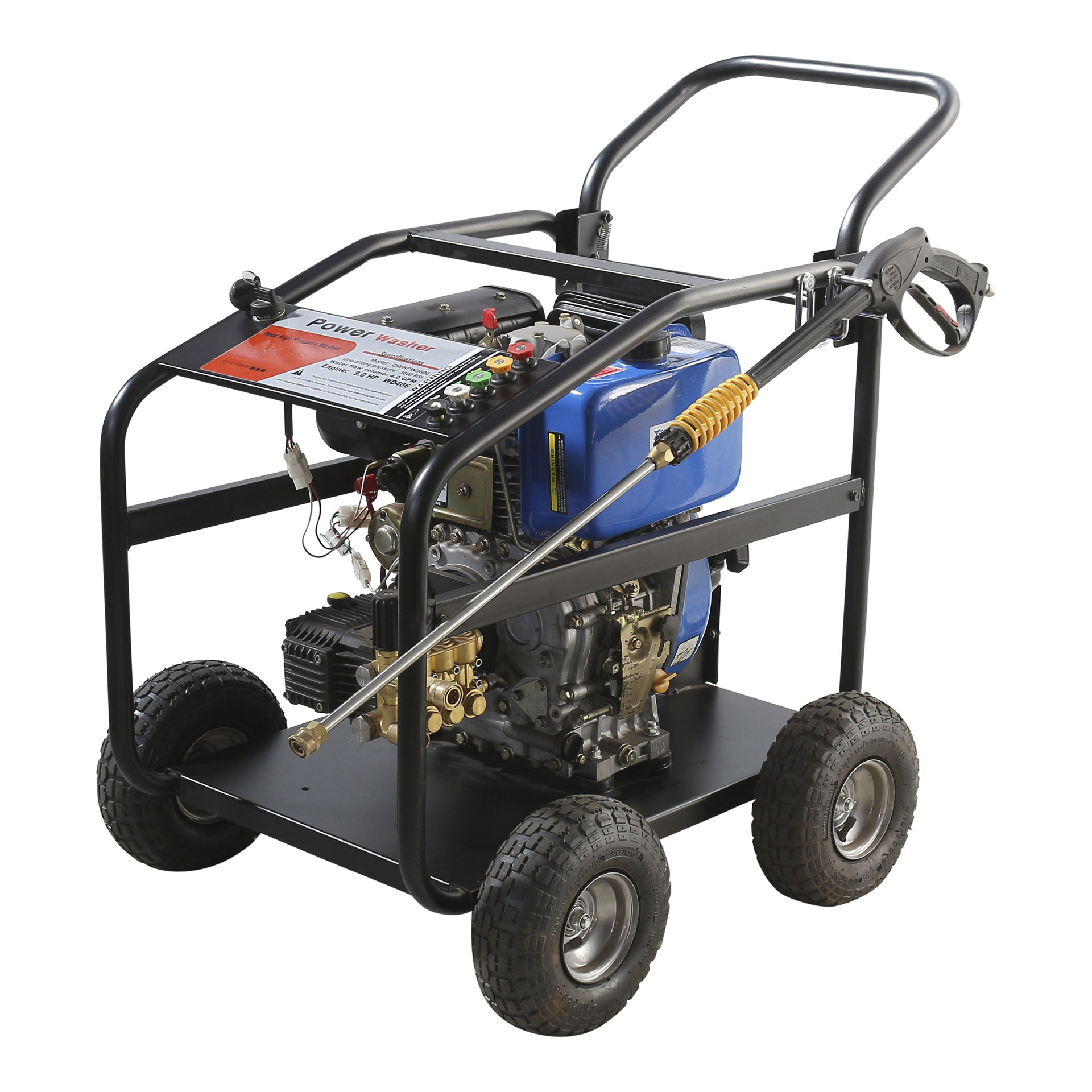 MAC AFRIC 3 600 PSI Diesel High Pressure Washer with Electric Start
