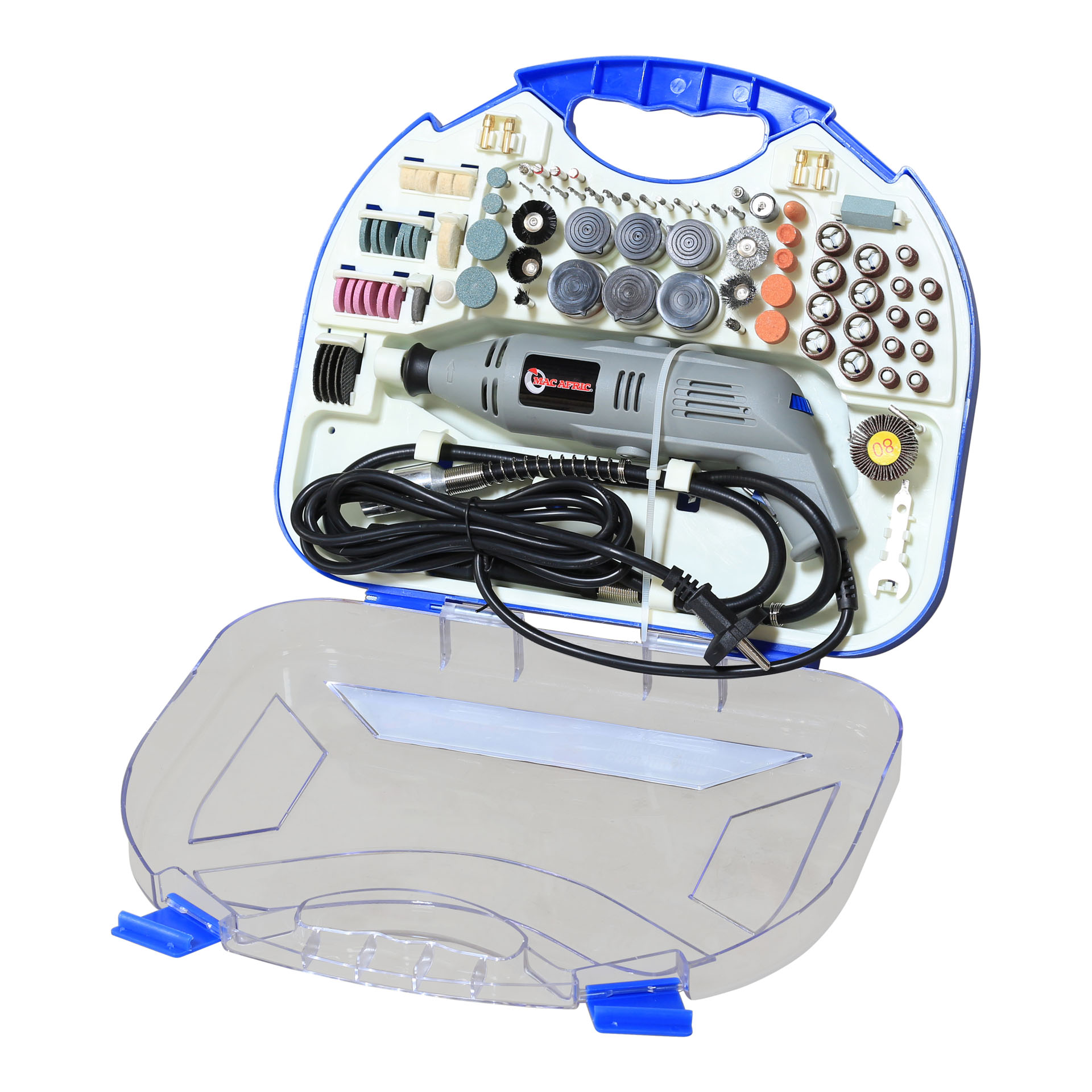 MAC AFRIC Combination Rotary Mini Grinder Multi-Tool Kit - Image 2