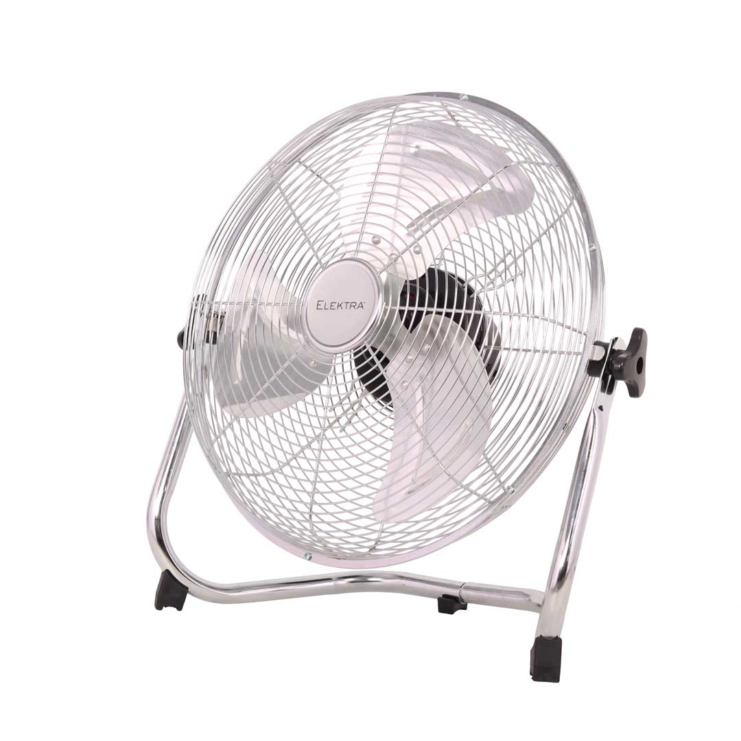 Elektra SEL-2703 36cm Power Chrome Floor Fan