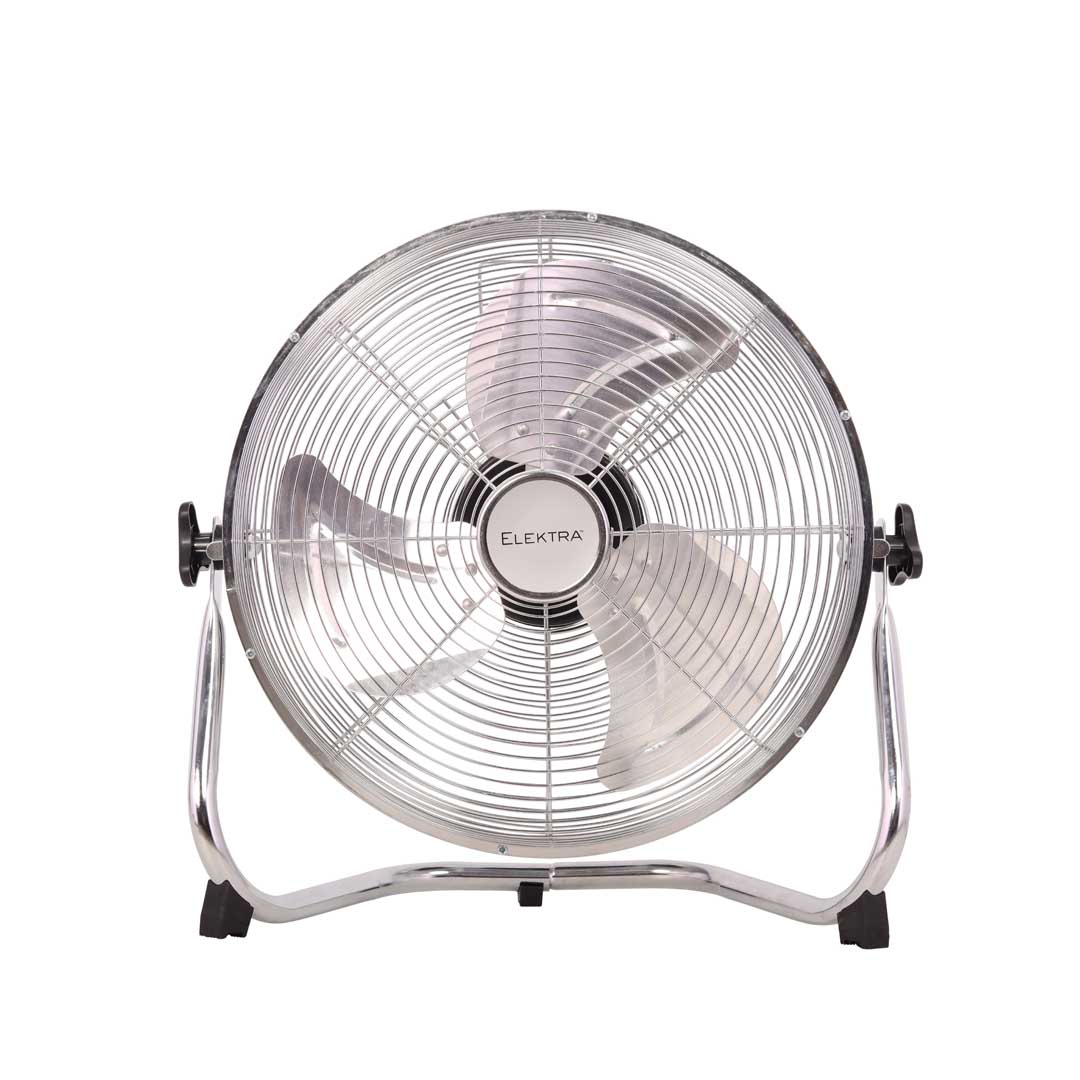 Elektra SEL-2703 36cm Power Chrome Floor Fan - Image 2