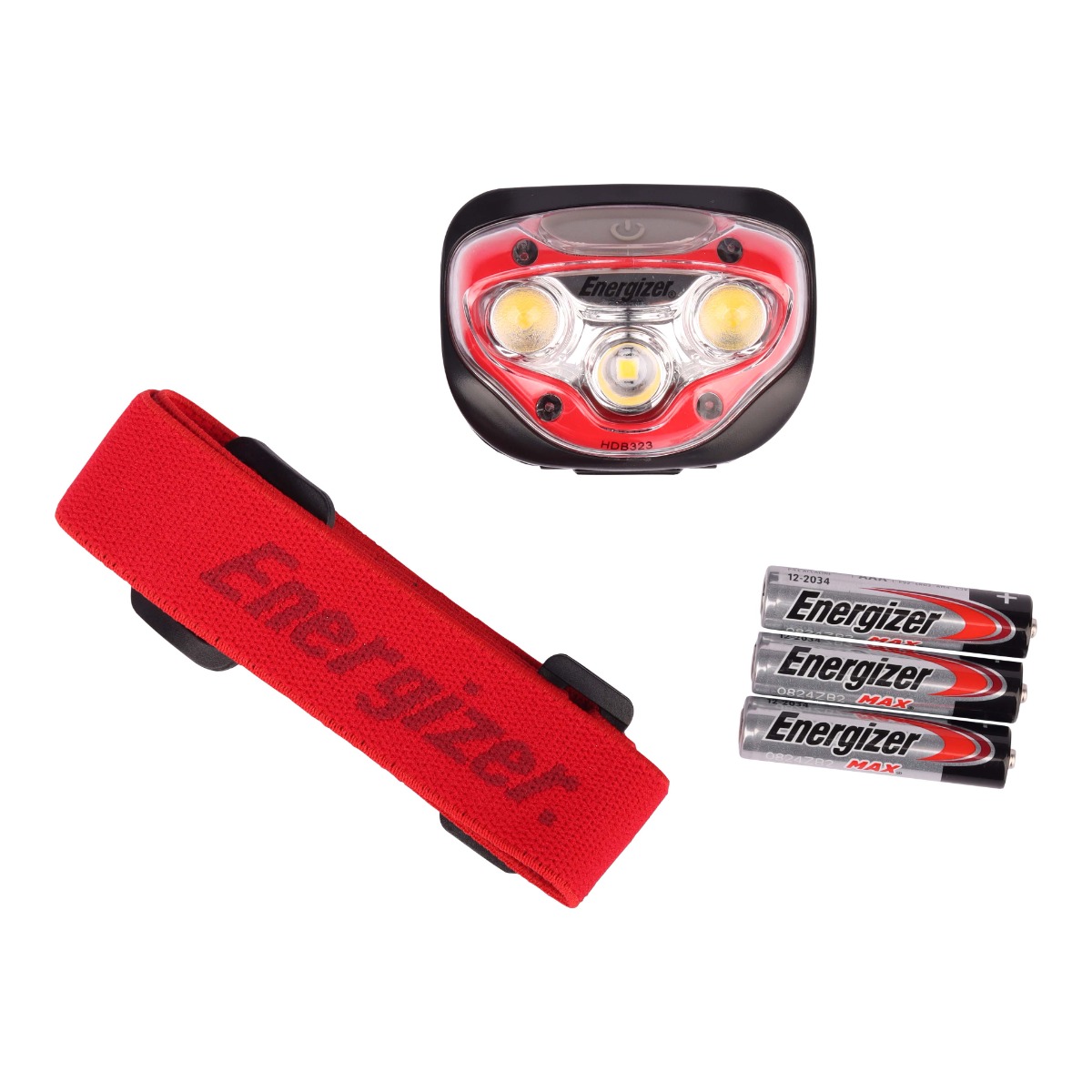 Energizer 300 Lumen Vision HD Headlight – Red - Image 2