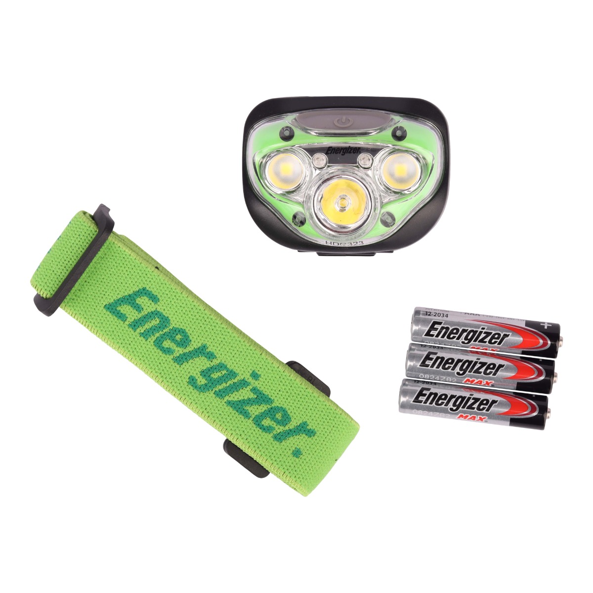 Energizer 350 Lumen Vision HD+ Headlight – Green - Image 2