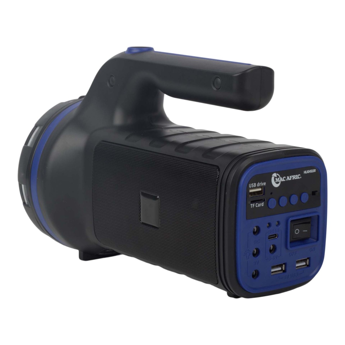 MAC AFRIC Multifunction Portable Rechargeable Searchlight - Image 3