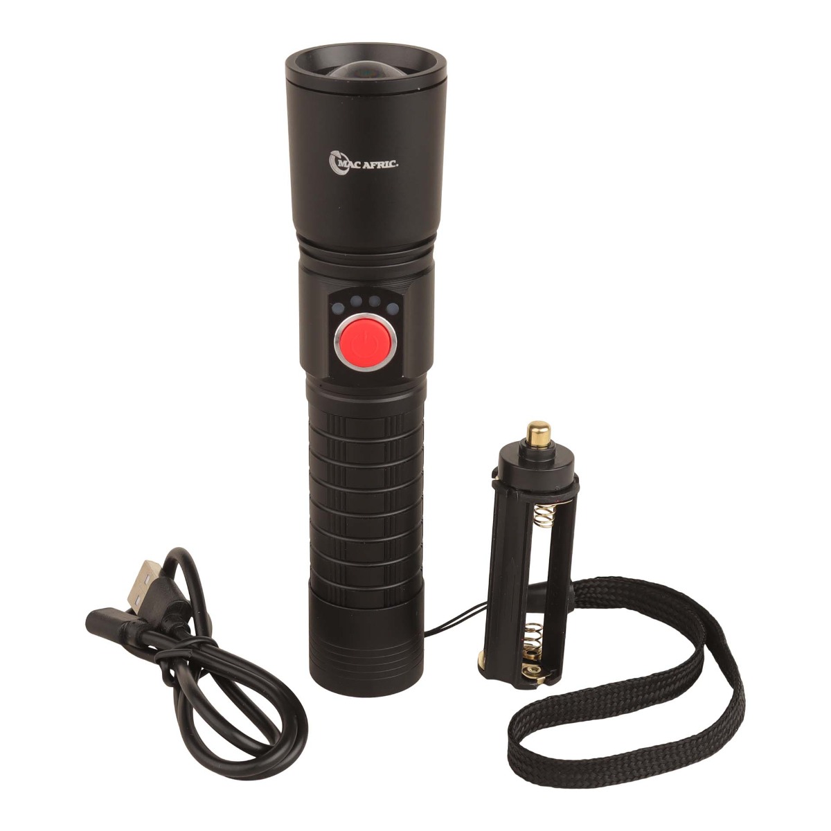 MAC AFRIC 800 Lumens Rechargeable LED Flashlight