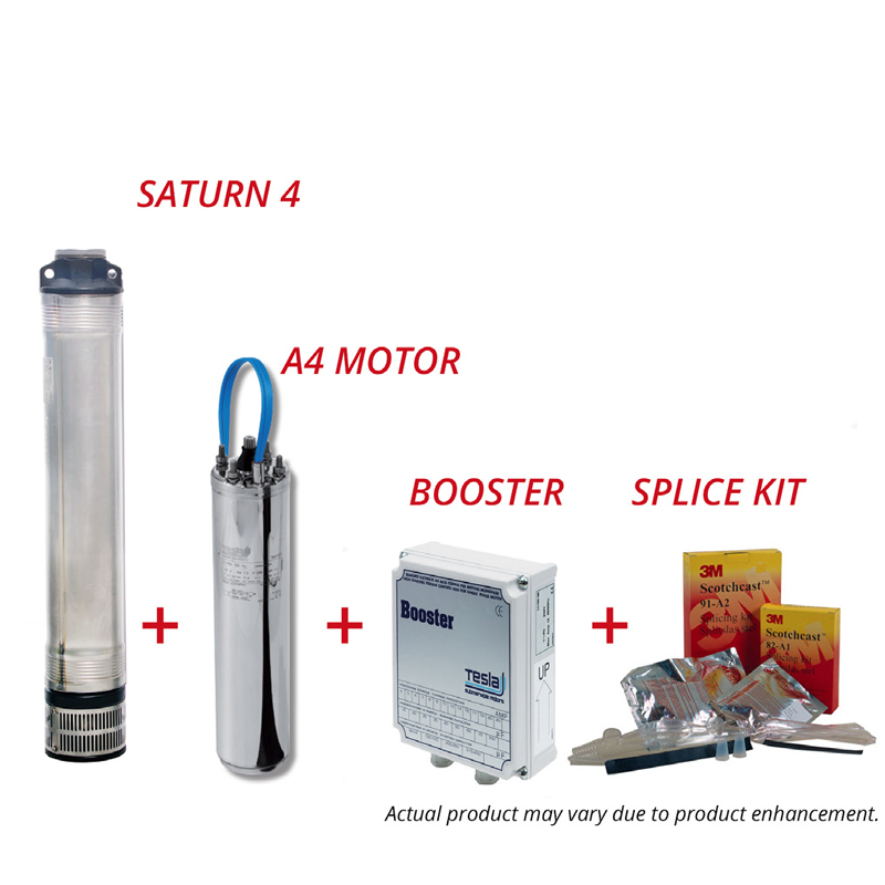 SATURN 4 EBP 15 (1,12kW) Borehole Pump Kit