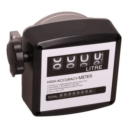 MAC AFRIC 4 Digit Flow Meter with Coupling for HPUMPO-008