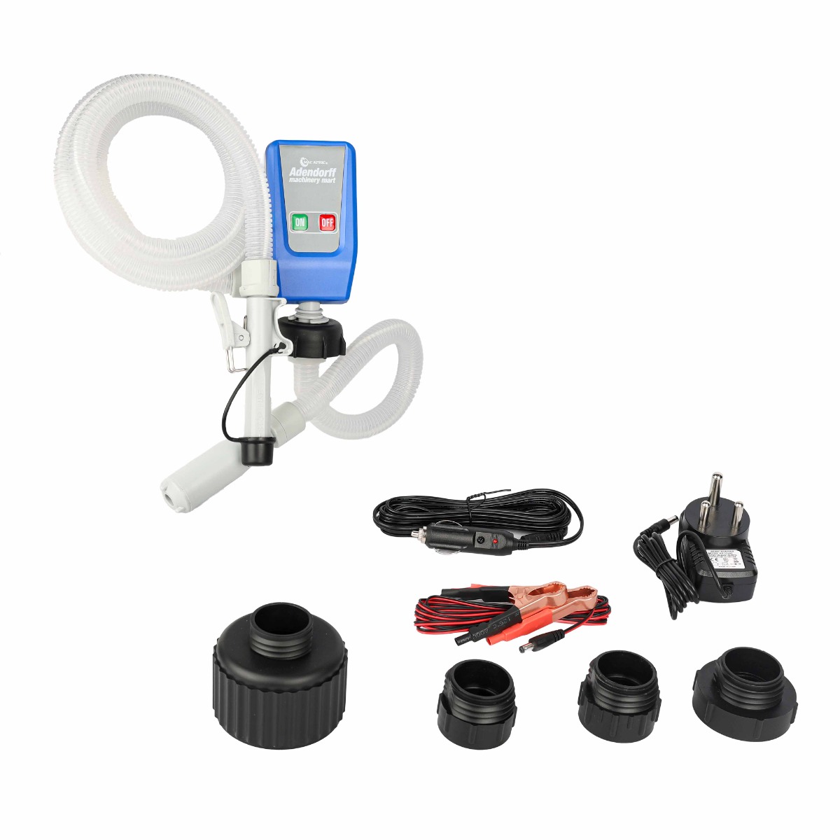 12 LPM Auto Nozzle Battery Powered Fuel Transfer Pump - Image 4