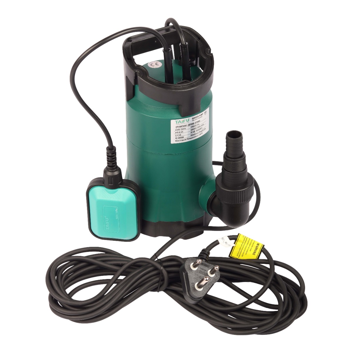 Taifu SP400 Submersible Pump (Clean Water) with Float 25 32mm - Image 2