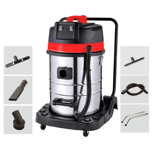 MAC AFRIC 70 Liter Wet & Dry Vacuum Cleaner 2000 W (2 x 1200 W Motors)