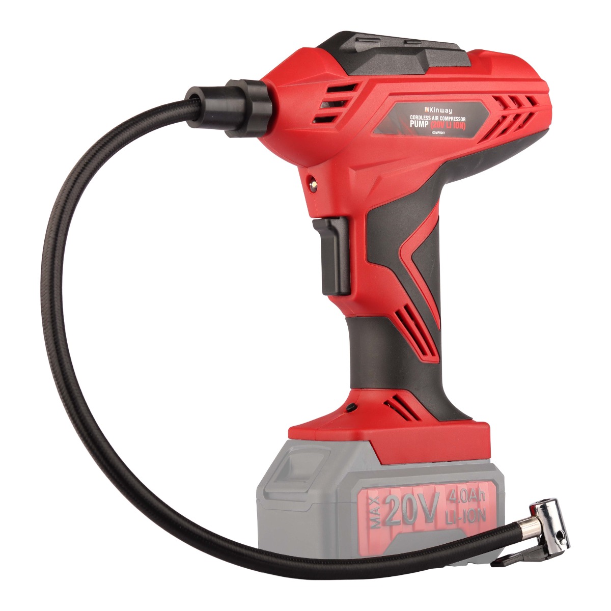 Kinway 20 V Cordless Air Compressor Air Pump – Tool Only
