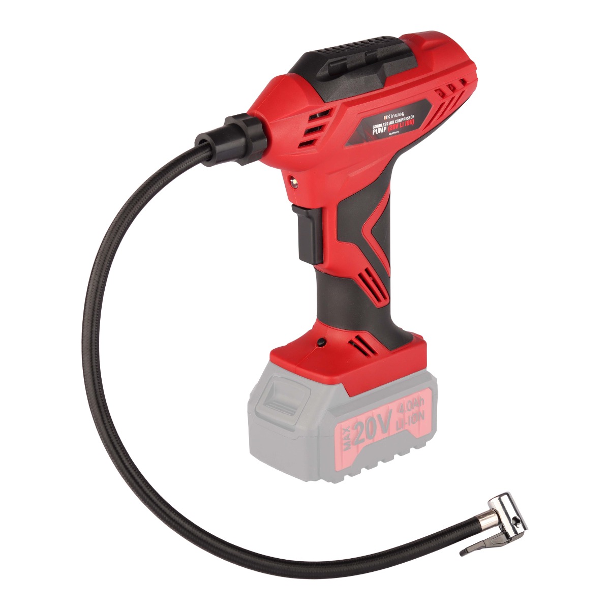 Kinway 20 V Cordless Air Compressor Air Pump – Tool Only - Image 2