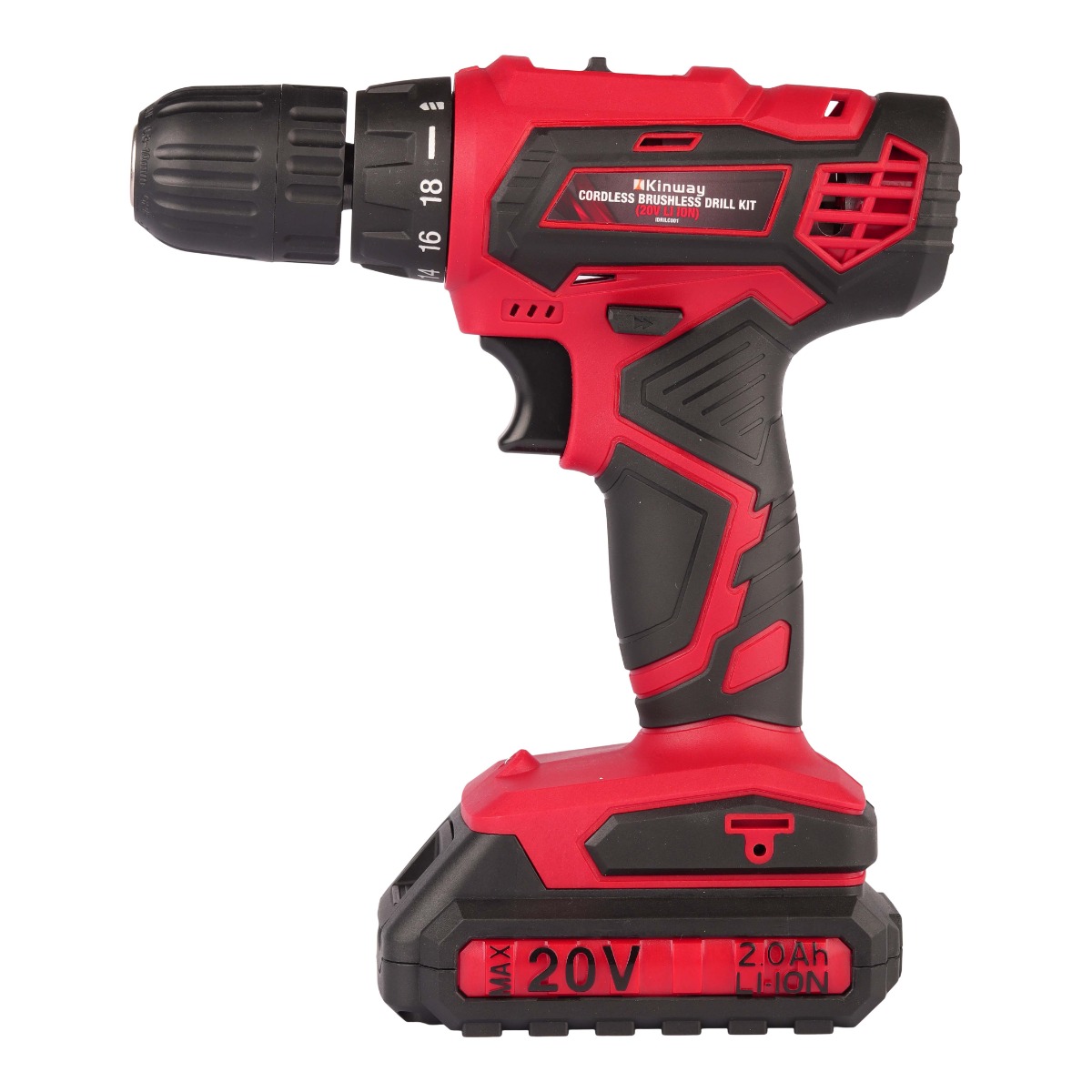 Kinway 20V Cordless Drill Kit - Image 5