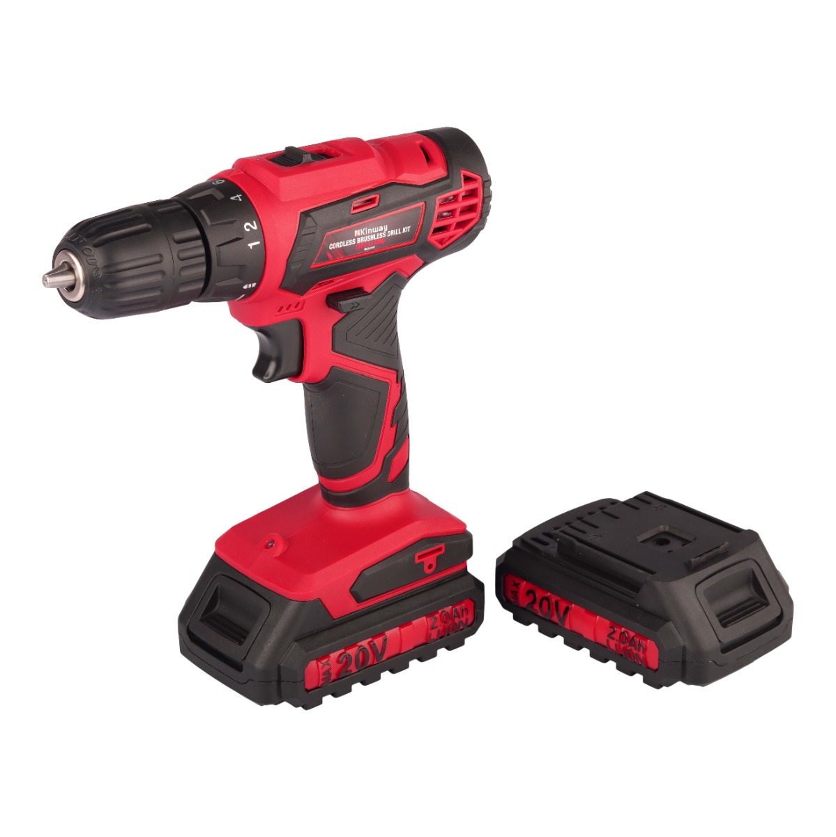 Kinway 20V Cordless Drill Kit - Image 6