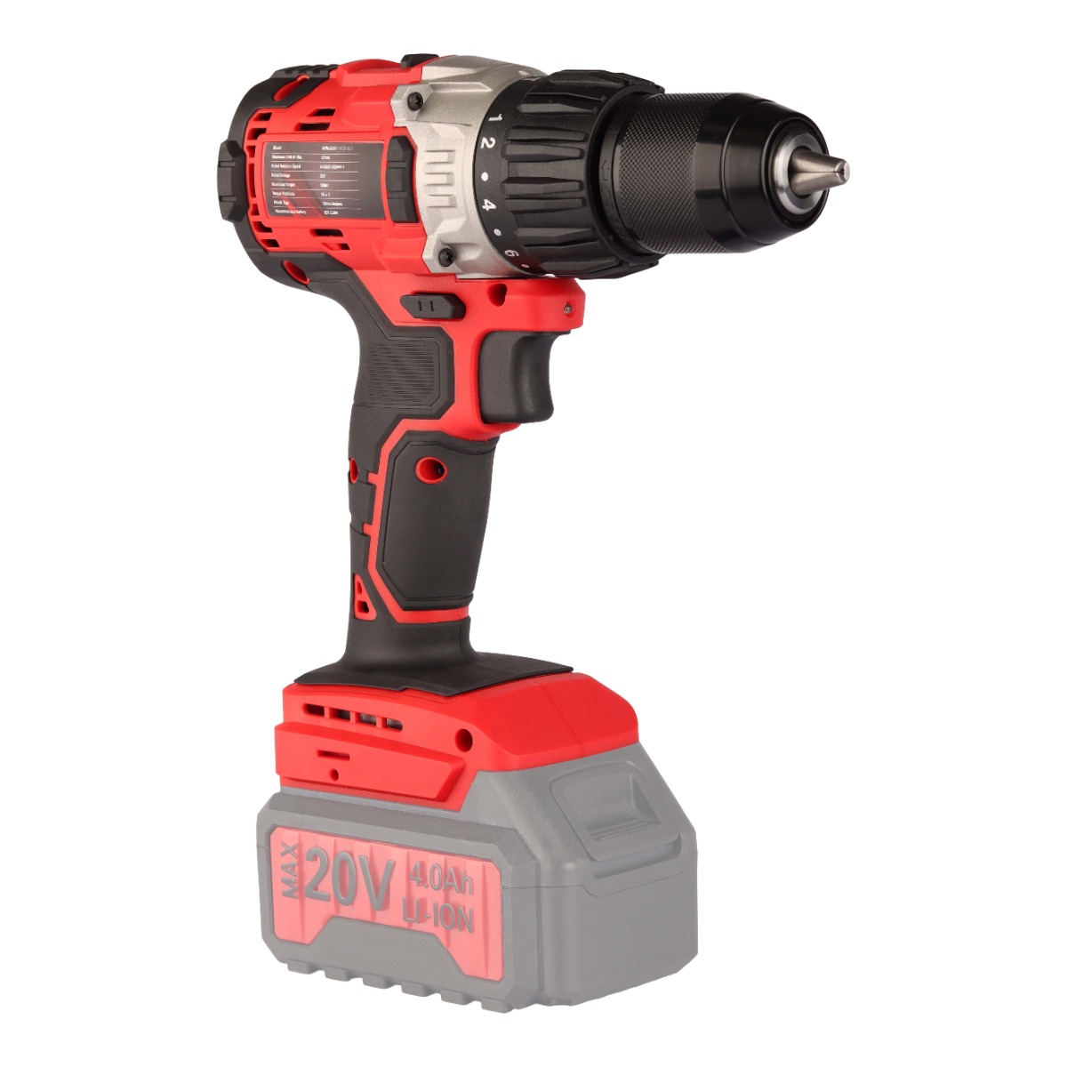 Kinway 20 V Brushless Cordless Drill 50 Nm – Tool Only - Image 2
