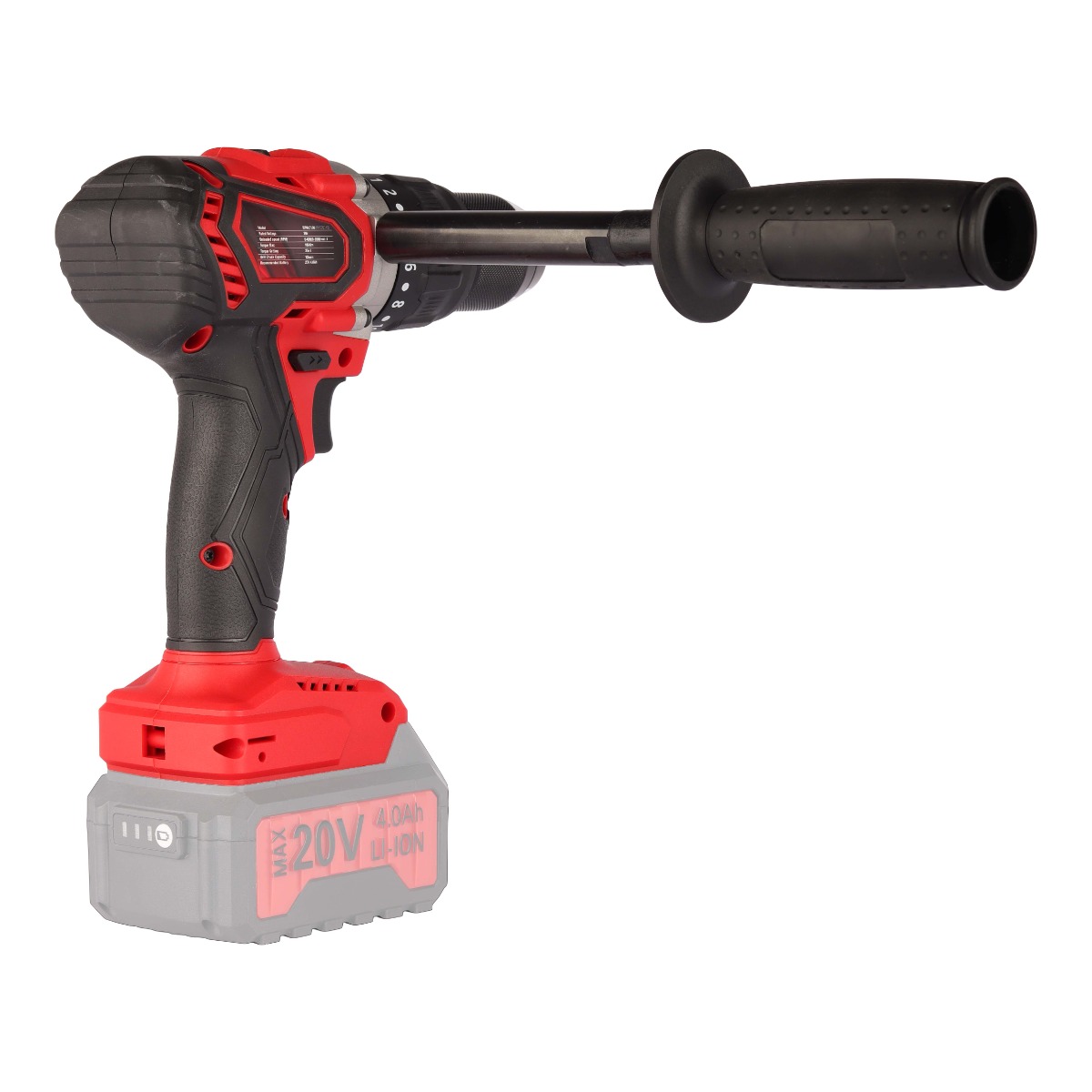 Kinway 20 V Brushless Cordless Drill 100 Nm – Tool Only - Image 3