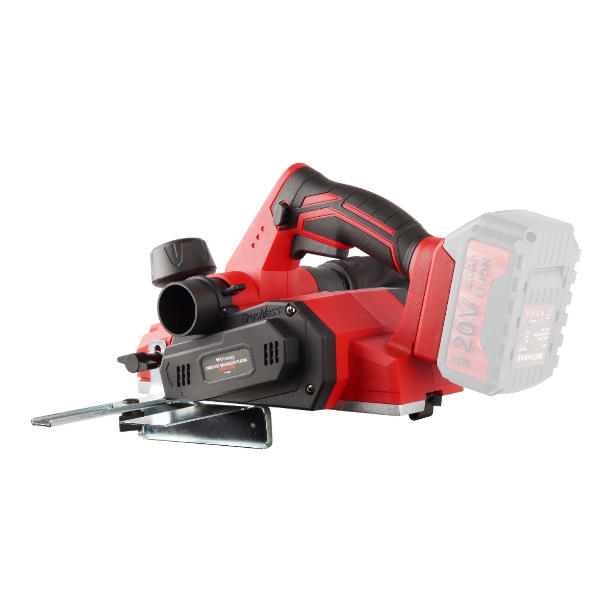 Kinway 20V Brushless Cordless Planner - Image 2