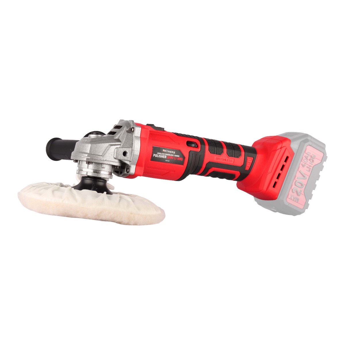 Kinway 20V Brushless Cordless 180mm Polisher