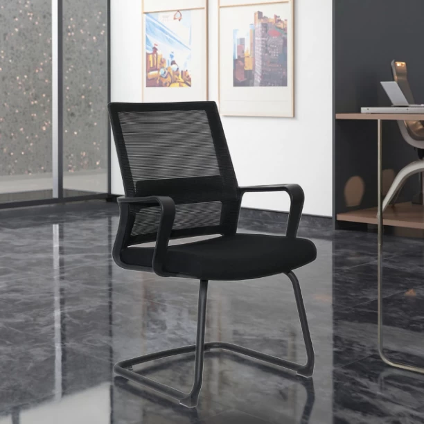 HOD Dawn Mesh Visitors Office Visitor Chair – Black