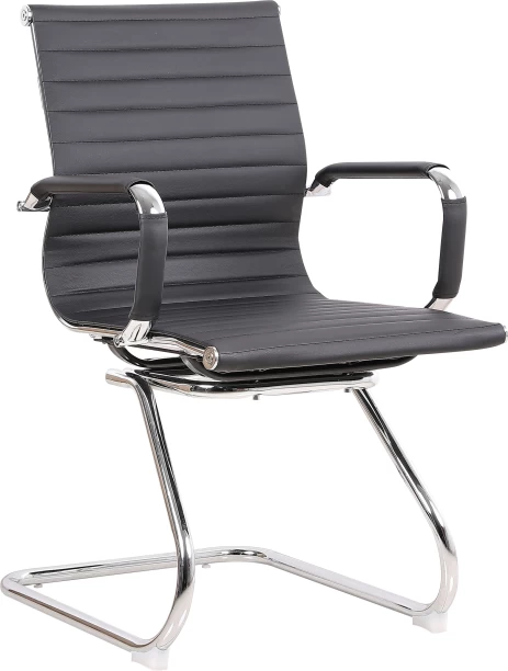 artistic DB126B BLACK Office Arm Chair